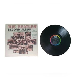 THE BEATLES~SECOND ALBUM~Rare ORIG '65 CAPITOL Stereo LP Vinyl Record